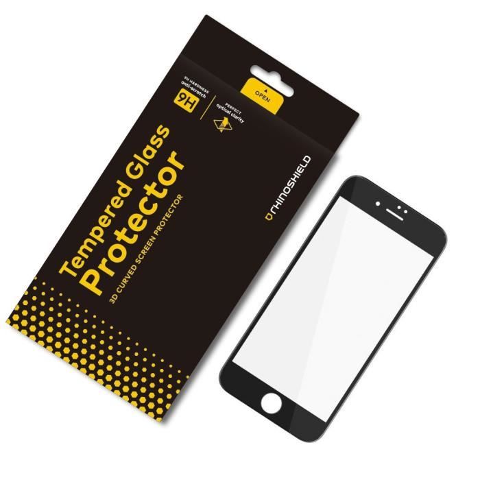2 Protections écran En Verre Trempé 3D Full Glue Pour IPhone 7 Et IPhone 8 - Noir