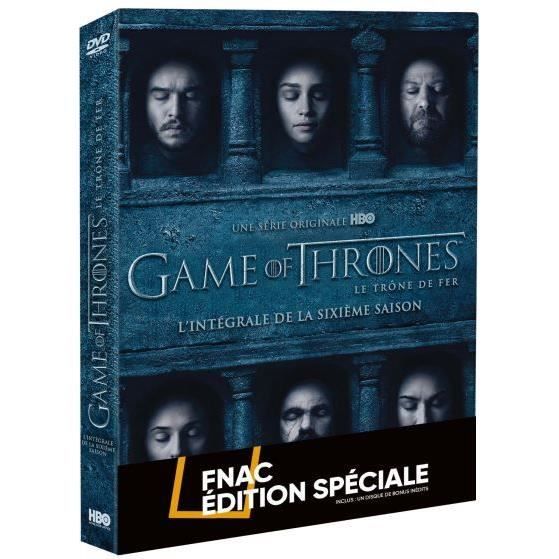 Hbo Studios Game of Thrones Saison 6 Edition spéciale DVD ...