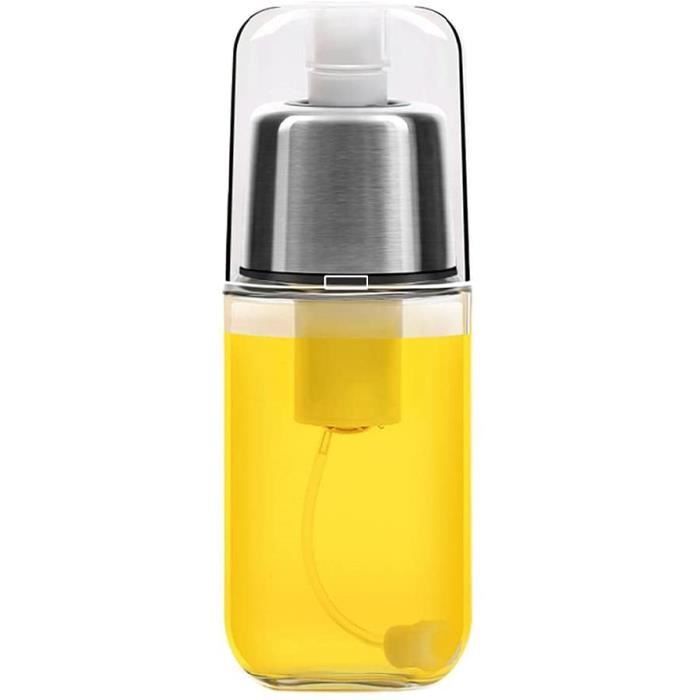 Pulvérisateur d'huile d'olive pour la cuisson - 500 ml - Vaporisateur en acier inoxydable - Pour grill, cuisson, frire, griller Pulvérisateur d'huile d'olive pour la cuisson - 500 ml - Vaporisateur en acier inoxydable - Pour grill, cuisson, frire, griller