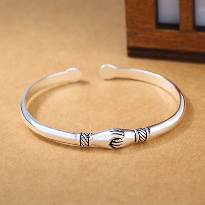 Bracelet En Argent Sterling 925 Pour Femmes - Bijou élégant Neuf Avec étiquettes