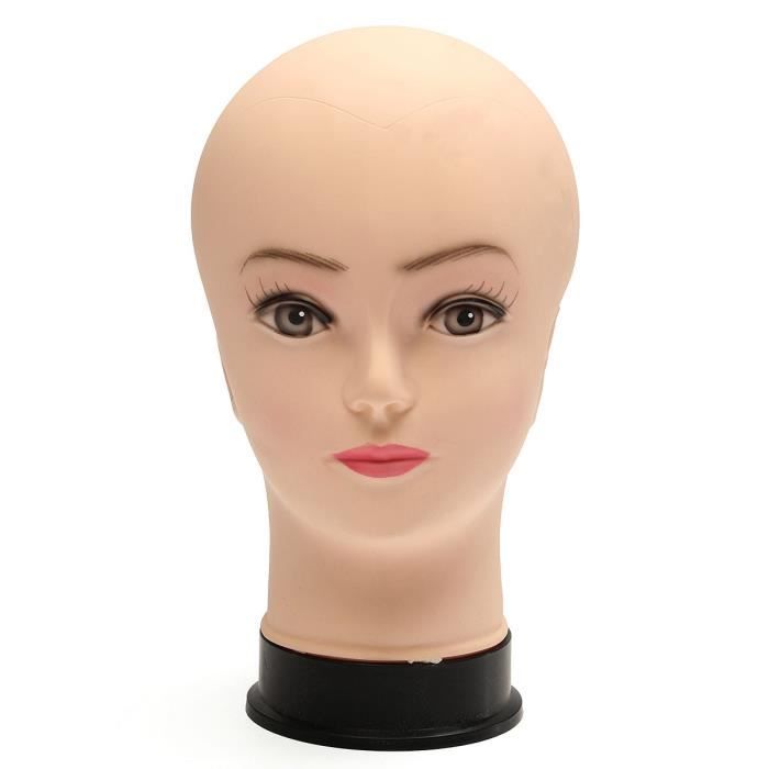 Femme Mannequin Tête Présentoir Chapeau Perruque Support Socle Vitrine