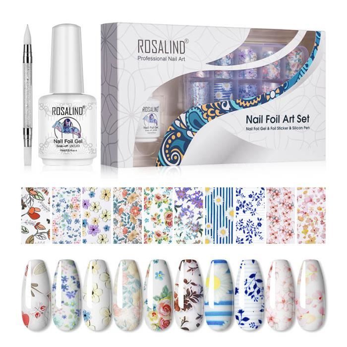 Colle Feuille D'or Kit Feuille D'or 100 Pièces - Avec Colle Et Vernis - Déco Meuble, Peinture Vernis Doré