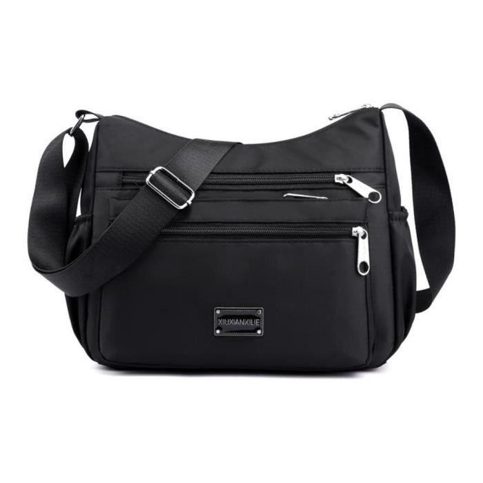Sac à Bandoulière Grande Capacité Chic main image 1