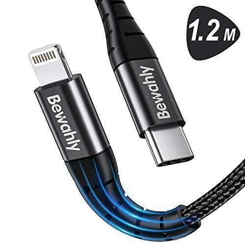 Bewahly Cable Usb C Vers Lightning 1 2m Mfi Certifie Apple Nylon Cable Type C Vers Lightning Power Delivery Charge Rapide Achat Cable Telephone Pas Cher Avis Et Meilleur Prix Cdiscount