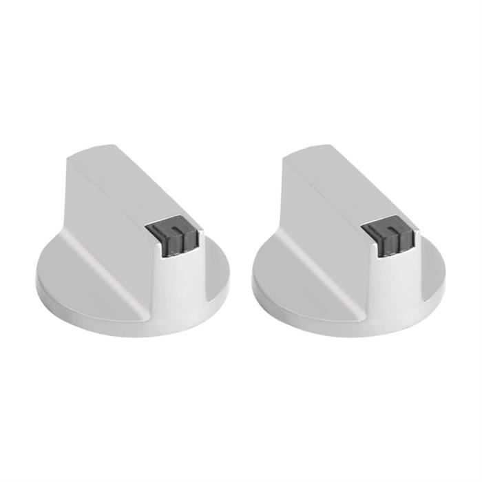2 Boutons De Remplacement Pour Cuisinière Hotpoint - Alliage De Zinc, Diamètre 36 Mm - Compatible Avec Plusieurs Modèles (ex: DY46X)