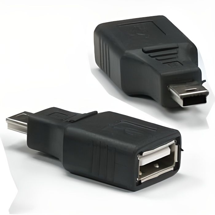 Acheter Adaptateur Micro USB Mâle vers Mini USB Femelle moins cher |  Adaptateurs 