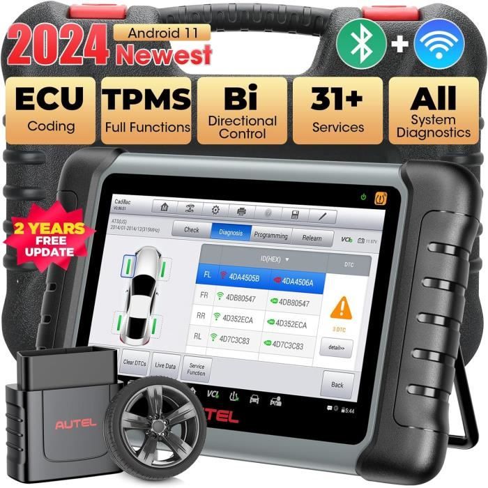 MaxiCheck MX808 outil diagnostic auto multi-marque 490€ TTC en FR