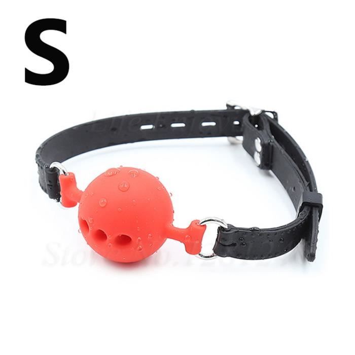 Boule De Gag En Silicone Souple À Bouche Ouverte, 3 Tailles, Bdsm, Jeu