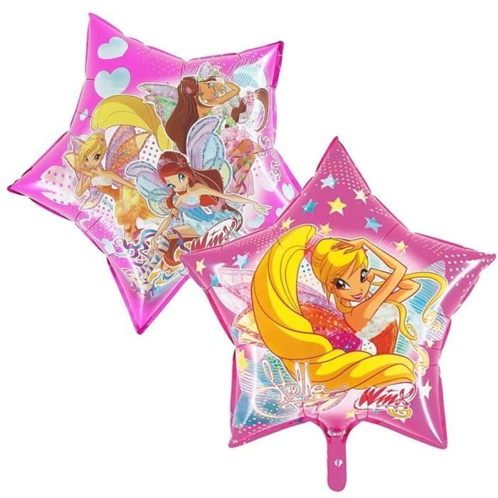 Winx Club Bloomix Fete D Anniversaire De Ballon Feuille Star 64x64cm Cdiscount Maison Winx Club Bloomix Fete D Anniversaire De Ballon Feuille Star 64x64cm Cdiscount Maison