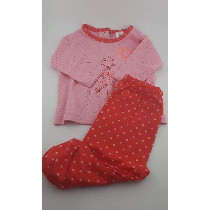 Guess Ensemble T-Shirt Pantalon Bébé Fille K51G45 Rose Rose