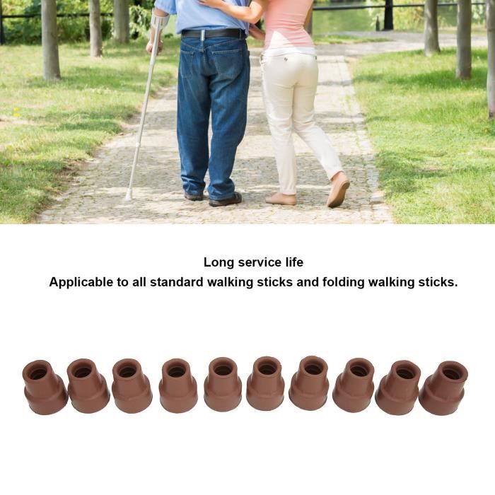 Patins De Marche Pour Bâtons De Randonnée, 12 Pièces / 6 Paires De