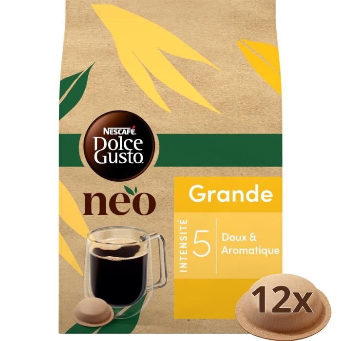 LOT DE 3 - DOLCE GUSTO - NEO Grande Intensité 5 Café dosettes Compatibles Dolce Gusto NEO - boîte de 12 dosettes