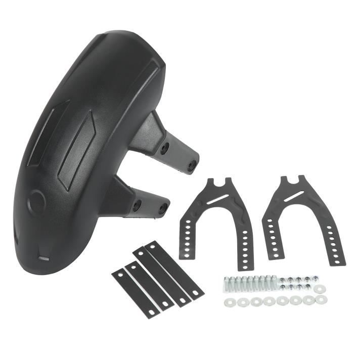 Garde-boue Arrière Moto Universel En ABS - Pour Bobber, Chopper, Tout-terrain, Style Noir, Protection Roue - 10