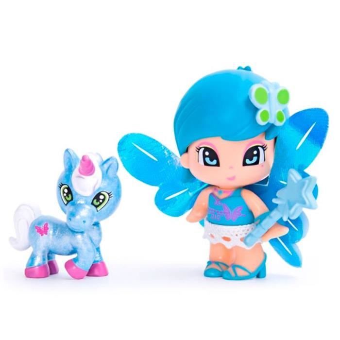 Poupee 7 cm Pinypon Coffret Feerique Fee bleue Cdiscount Jeux Jouets