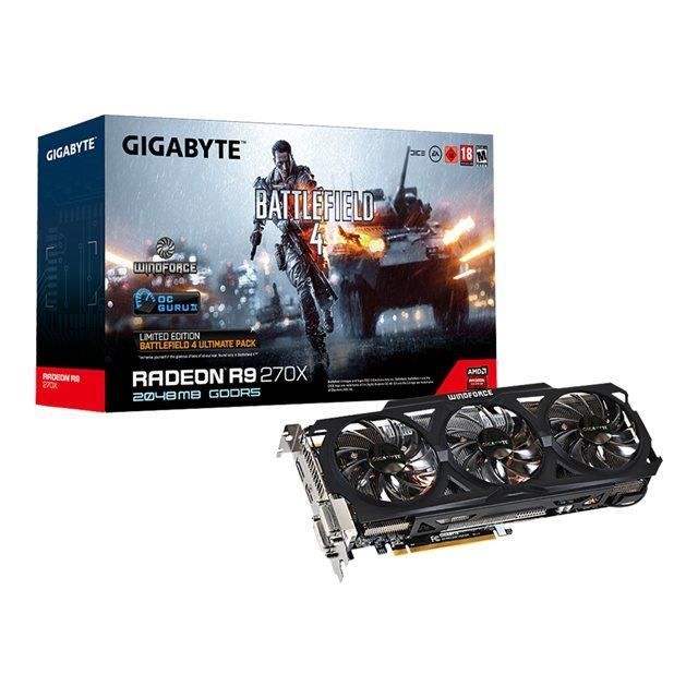 Gigabyte Radeon R9 270X GV-R927XOC-2GD-GA + Bat…
