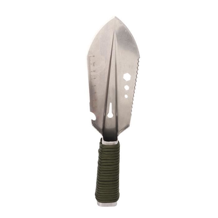 Pelle De Survie Rétractable Barbaric 58 Cm - Pour Camping, Détection De Métaux, Jardinage