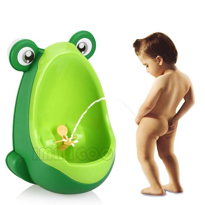 Immigoo Pot Bebe Pissoir Cuvette Des Toilettes Adherent Au Mur Pour Enfant Bebe Portable Vert Cdiscount Puericulture Eveil Bebe