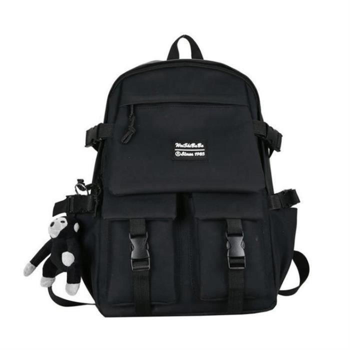 Sac à Dos Kappa Abeck 3 OGC Nice - Noir/Rouge, Taille Unique, Mixte