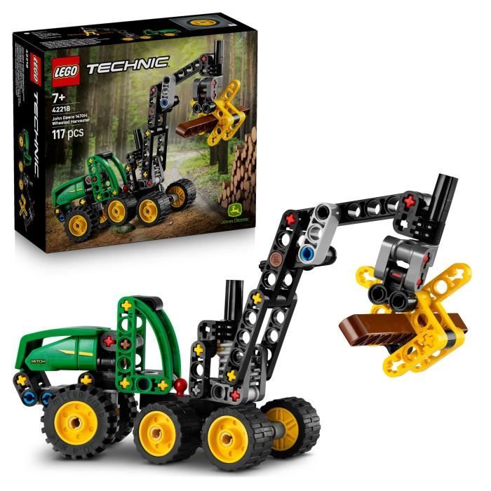 LEGO Technic L’abatteuse John Deere 1470H 42218 - vue 4