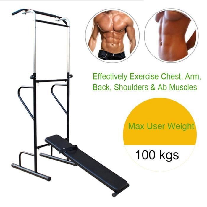 Chaise Romaine Fitness Power Tower Station De Trempage Sit Pull