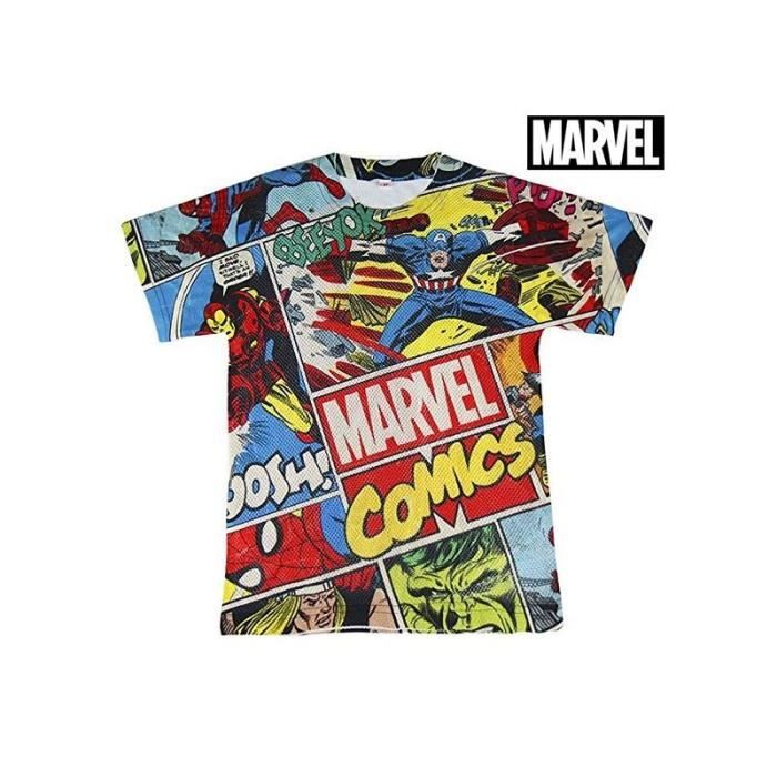 Tee shirt enfant sale marvel