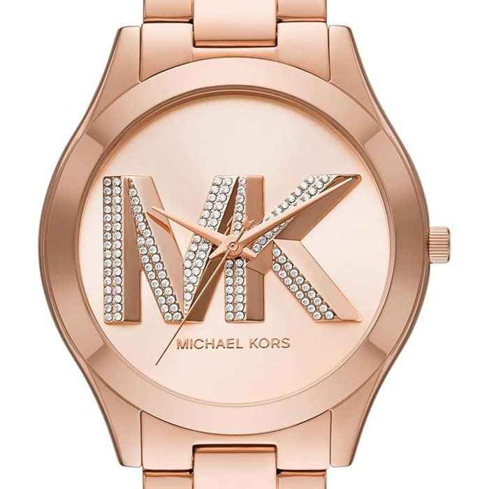 Montre Michael Kors Femmes MK7466 Blanc Cuir 38mm Doré