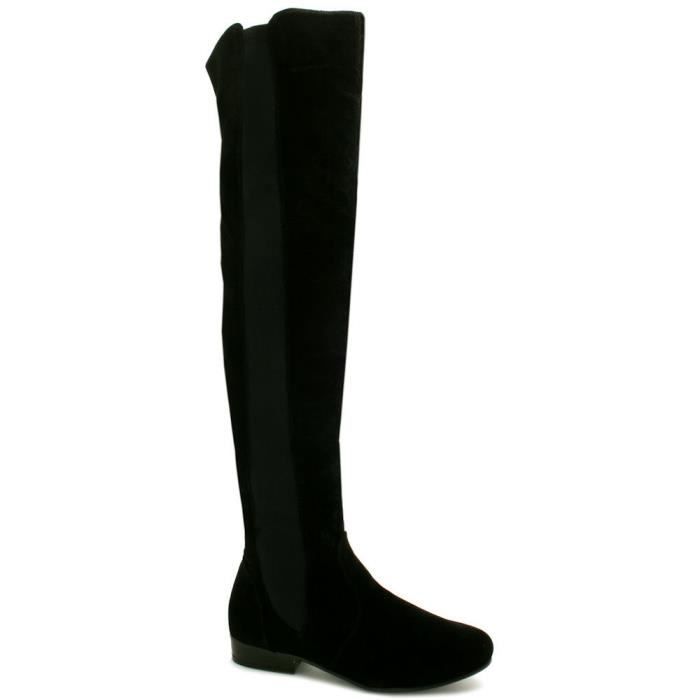 bottes plates genoux