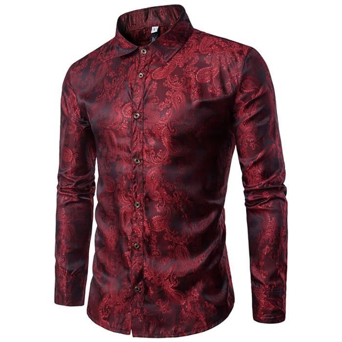 Chemise Homme Smoking Stretch - Manches Longues, Infroissable, Coupe Droite, Avec 2 Nœuds Papillon
