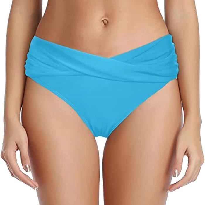 Maillot de bain bleu ciel femme 2025