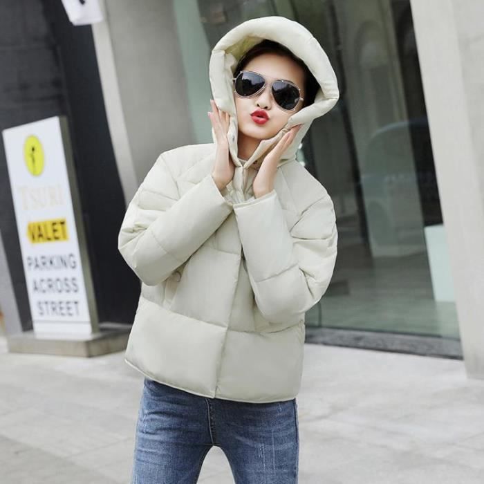 Manteau hot sale coton femme