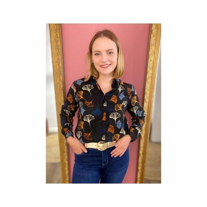 Chemise a deals motif femme