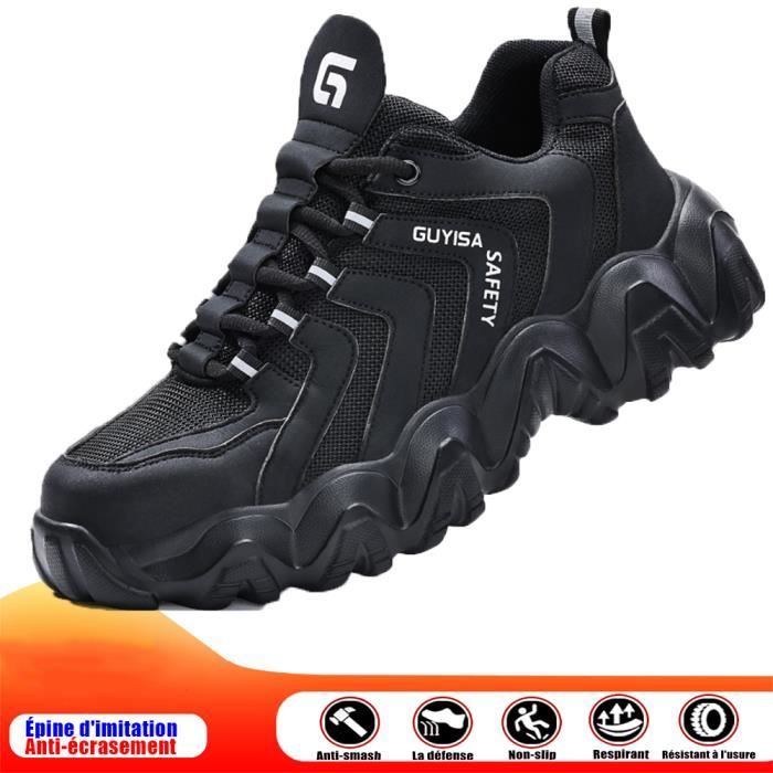 Chaussures De Sécurité Légères Pour Hommes SUADEX - Coque Acier - Norme ISO 20345 - Taille 36-48