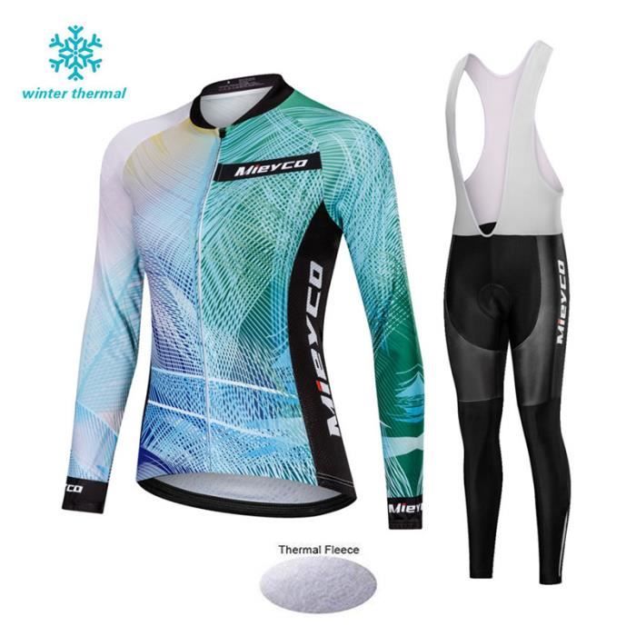 Maillot cycliste en polaire thermique pour femme - Cdiscount Sport