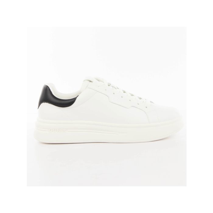 Guess Basket Guess Homme USA signature Blanc Synthétique