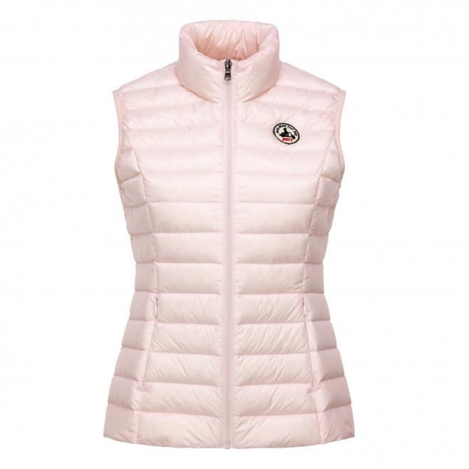 Doudoune rose sans manche femme clearance