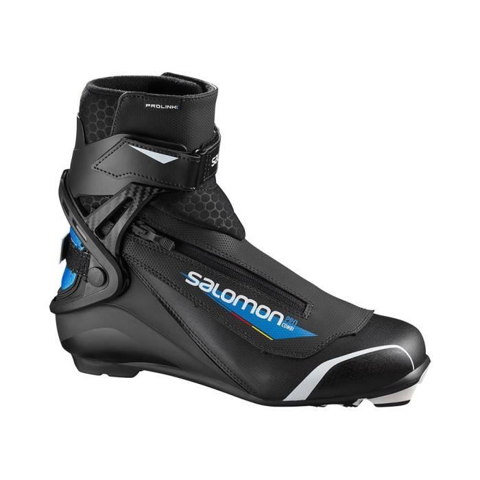 Chaussures De Ski De Nordique Salomon Pro Combi Prolink Noir Homme