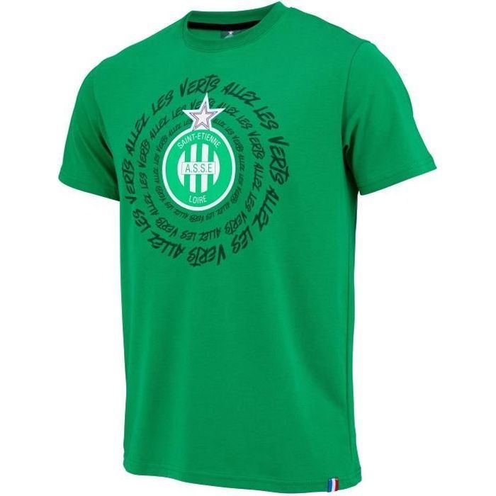 Maillot Club Football Ensemble Maillot Short AS Saint Etienne Enfant - Collection Officielle - Taille 8 Ans Maillot As Saint étienne Enfant