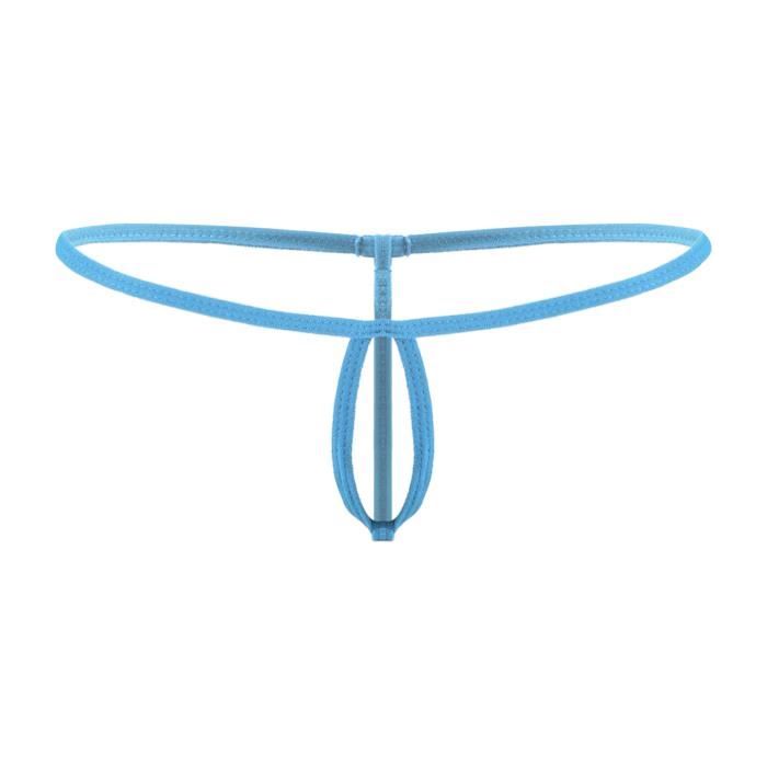 String Homme Respirant Slip Bikini - Neuf Avec Étiquettes - Taille G