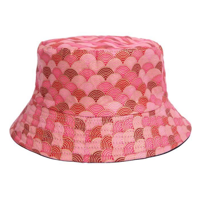 Chapeau Bucket De Pêche Camouflage - Homme/Femme - Coton - Taille 55-62