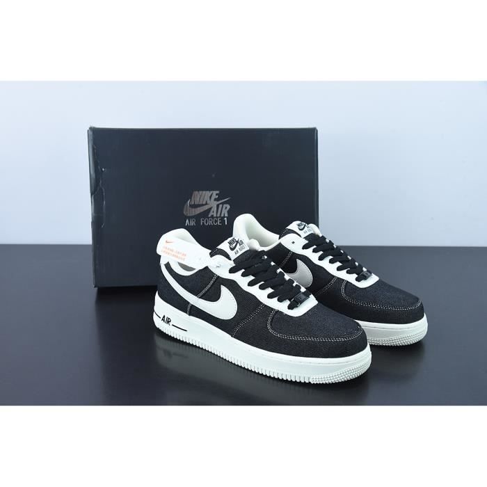 BASKETS NiikeAirsForces 1 07 Low Black Denim DG2296001 AF1 Airs