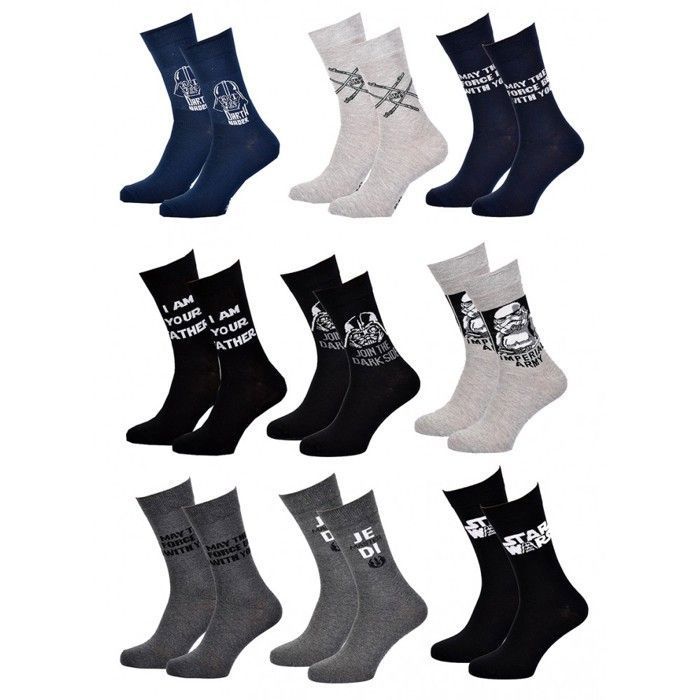 Pack Chaussettes Enfants OZABI - Licences Cartoon, Multicolor - Coton, Tailles 19/22 à 35/38