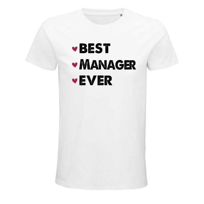 Tee-shirt meilleur coach du monde cadeau