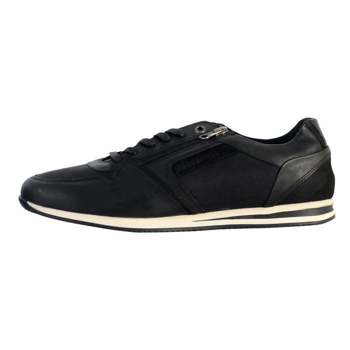 Redskins Basket Cuir Redskins Lucide 2 - Noir