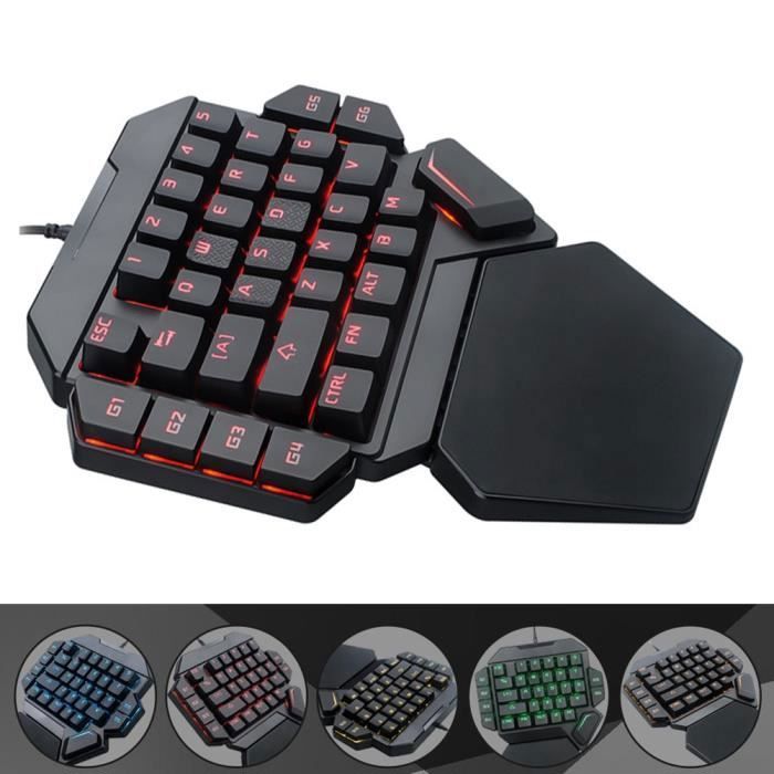 Clavier de jeu – OMABETA – K50 – Mécanique – Rétroéclairé RVB – Enregistrement macro