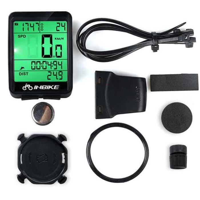 Compteur vitesse velo sans fil multifonctions Cdiscount Sport