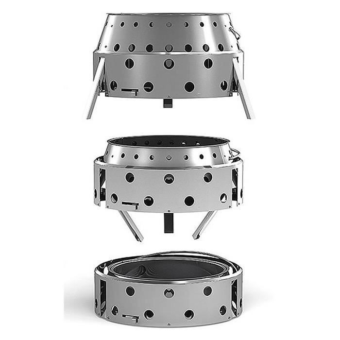 Système pour cuisiner - Petromax - Atago - Barbecue cuisinière four foyer - Métal - Manuel
