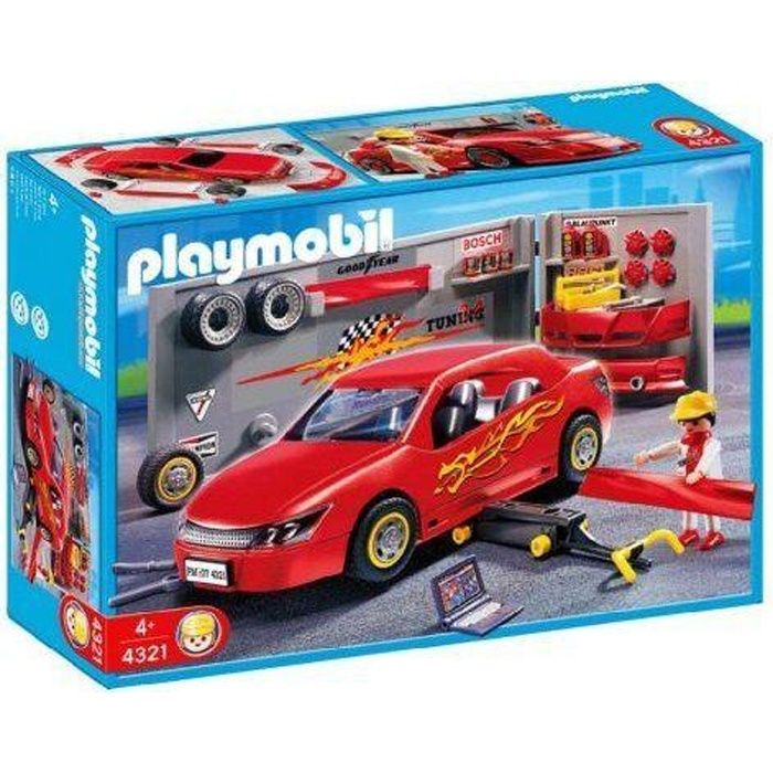 Playmobil store circuit voiture
