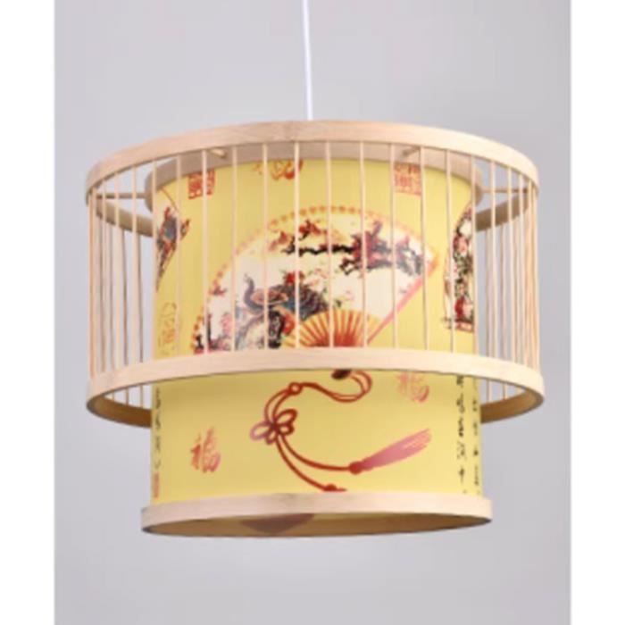 Lanterne "Musu" En Bambou Tissé - Taille M - 6