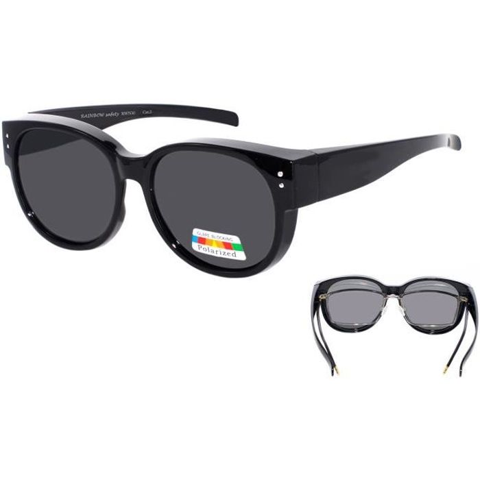 Sur Lunettes de Soleil Polaris es RWN30 Soleil cat.3 Noir Achat