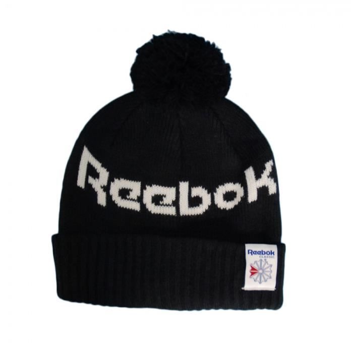 bonnet reebok noir